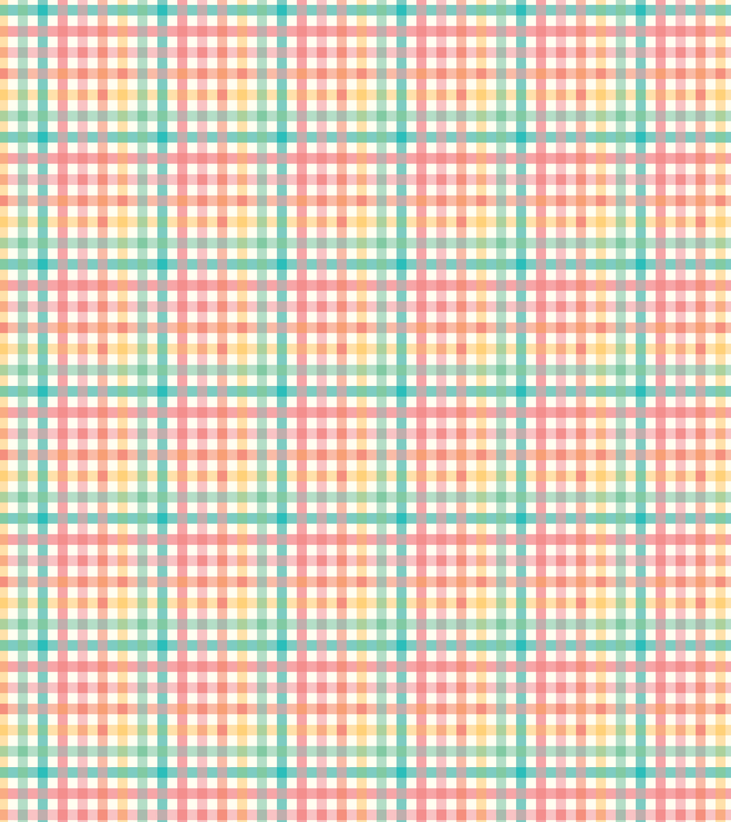 Spring Gingham Baby Blanket