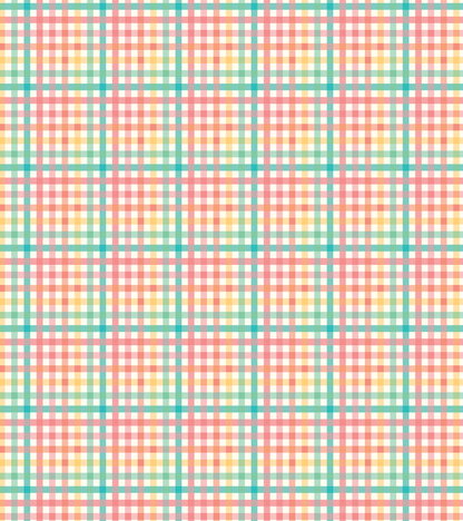 Spring Gingham Baby Blanket