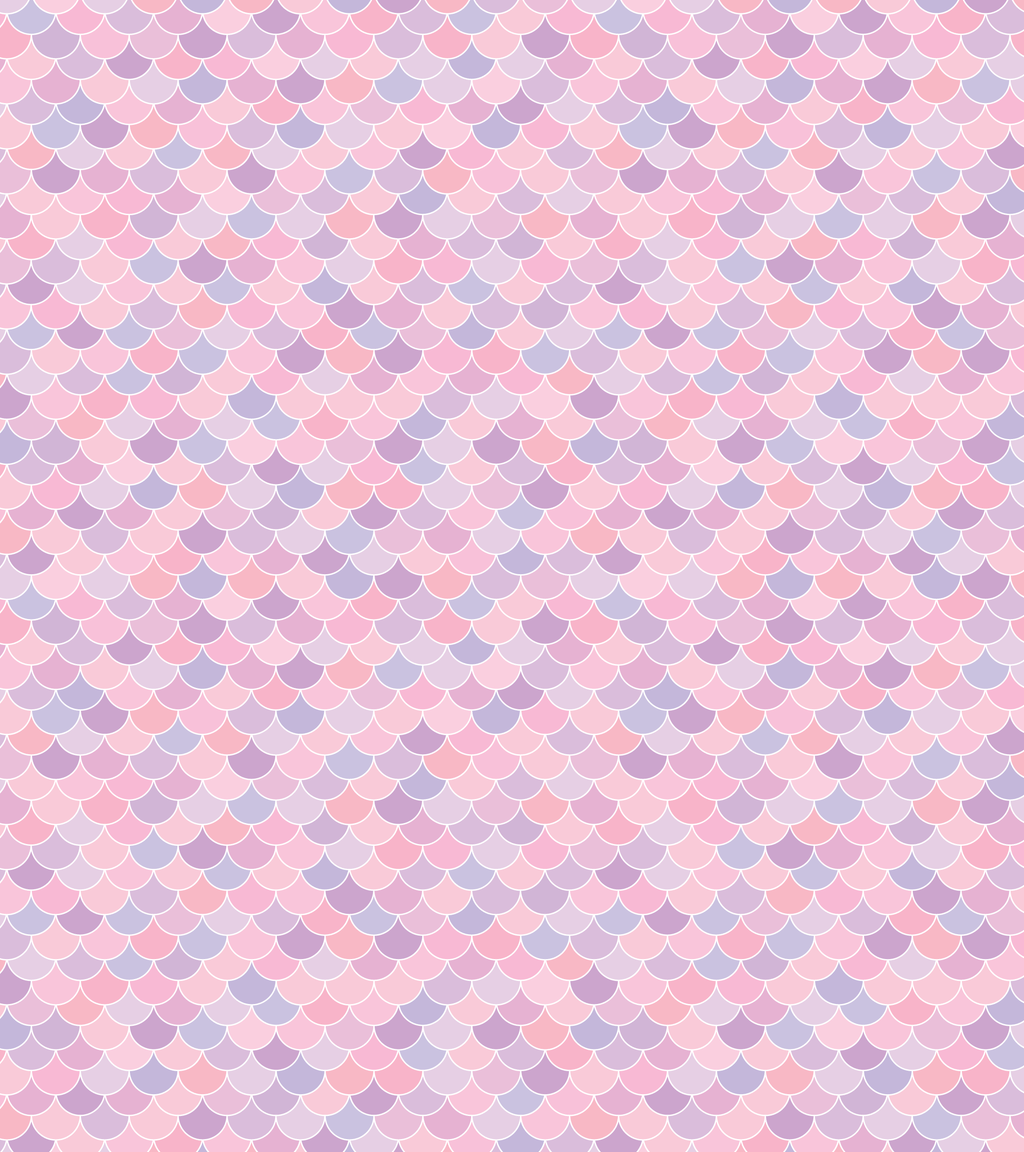 Blushing Mermaid Baby Blanket