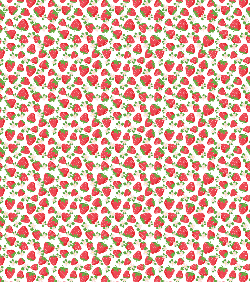 Strawberry Fields Baby Blanket