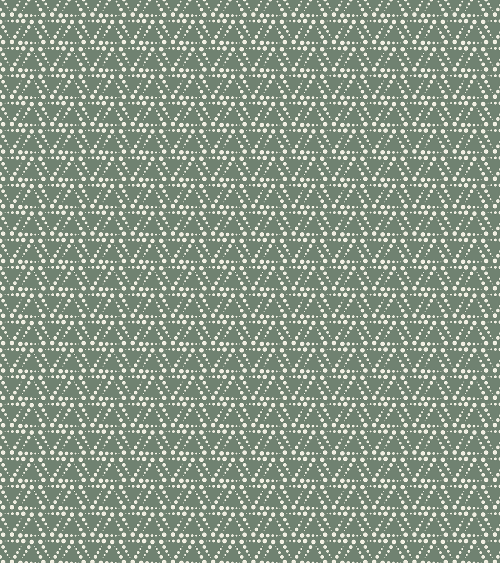 Triangle Adventure Green Baby Blanket