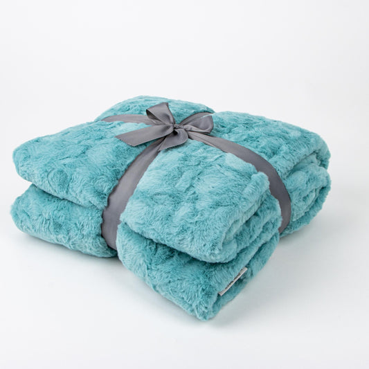 Caribbean Sea Blue Blanket