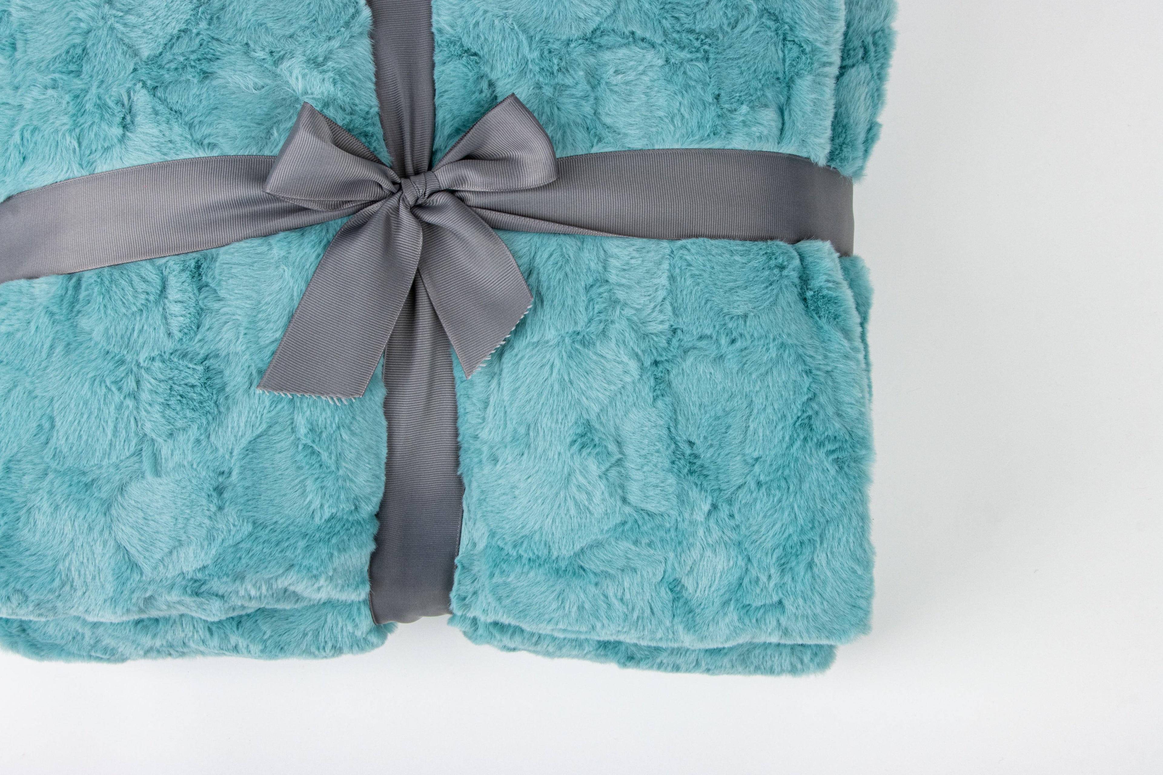 Caribbean Sea Blue Blanket