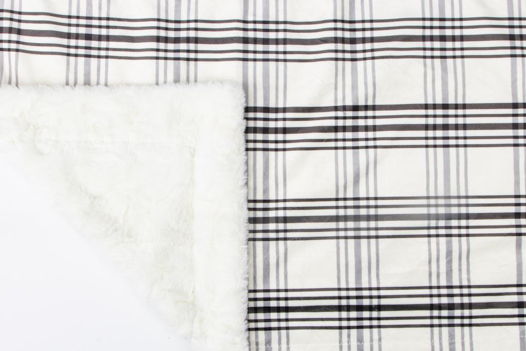 Black & Cream Plaid