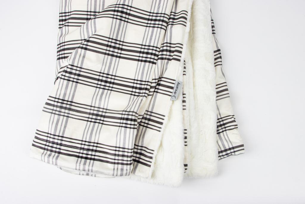 Black & Cream Plaid