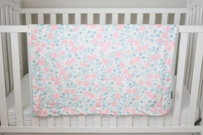 Mary's Rose Garden Baby Blanket