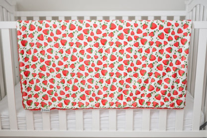 Strawberry Fields Baby Blanket