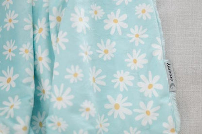 Dancing Daisies Sky Baby Blanket