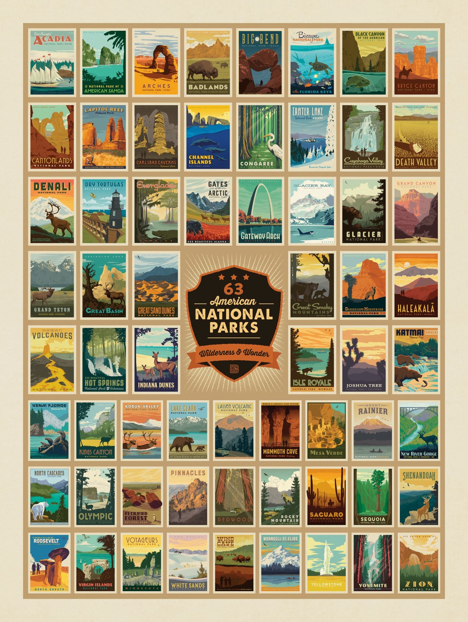 Wilderness and Wonder - America's National Parks