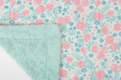 Mary's Rose Garden Baby Blanket