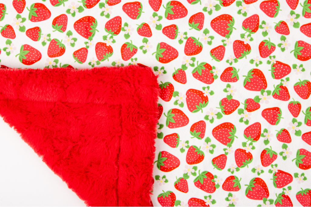 Strawberry Fields Baby Blanket